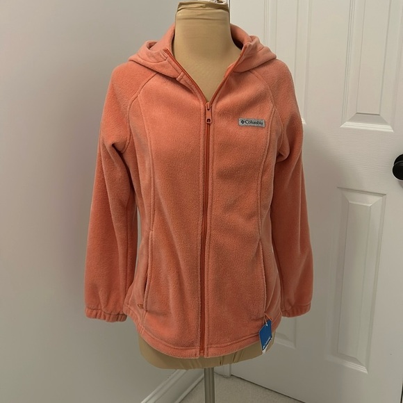 Columbia Jackets & Blazers - Columbia Benton Springs Full Zip Fleece Hoodie Pale Orange